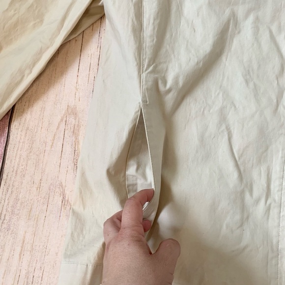 Vintage GAP 100% cotton Beige Long Sleeve zip up Jacket - Picture 3 of 8